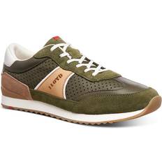 Mikrofaser Sneakers LLOYD Earl M - Verde/Cappuccino