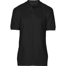 Gildan Softstyle Short Sleeve Double Pique Polo Shirt M - Black