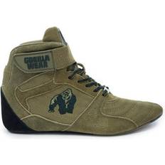 Green - Unisex Gym & Training Shoes Gorilla Wear Perry High Tops Pro - Army Green