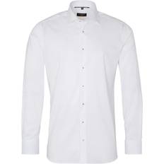 M - Polyamid Hemden Eterna Long Sleeve Shirt 3377 F170 - White