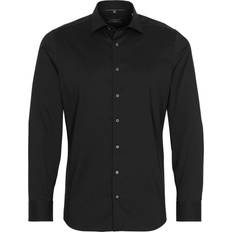 Eterna Long Sleeve Shirt 3377 F170 - Black