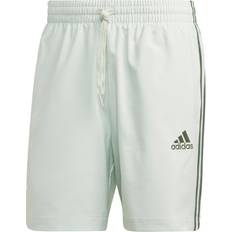 adidas Aeroready Essentials Chelsea 3-Stripes Shorts - Linen Green/Green Oxide