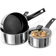 Prestige 9X Tougher Cookware Set with lid 3 Parts