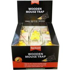 Garden & Outdoor Environment Rentokil Wooden Mouse Trap 30 pack