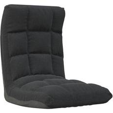 vidaXL 336590 Chair Cushions Black (64x50cm)