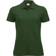 Clique Women's Manhattan Polo Shirt - Bottle Green