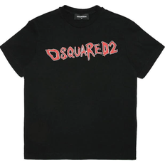 DSquared2 Boy's Graffiti Logo T-shirt - Black