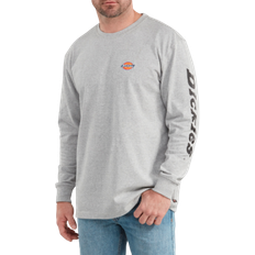 Dickies Long-Sleeve Graphic T-shirt - Heather Gray