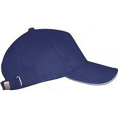 Sol's Long Beach Cap Unisex - French Navy/White