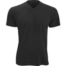 Sol's Mens Victory V Neck Short Sleeve T-shirt - Deep Black