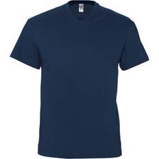 Sol's Mens Victory V Neck Short Sleeve T-shirt - Navy