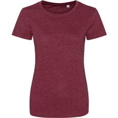 AWDis Women's Girlie Tri Blend T-shirt - Heather Burgundy