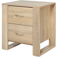 Homcom Modern Bedside Table 39x48cm