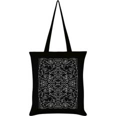 Grindstore Skull N Bones Tote Bag - Black/White