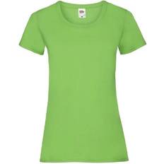 Fruit of the Loom Womens Valueweight Short Sleeve T-shirt 5-pack - Lime