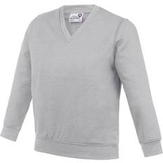 Kid's Academy V-Neck Sweatshirt - Grey (AC003J)