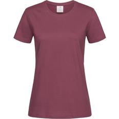 Stedman Womens Classic T-shirt - Burgundy Red