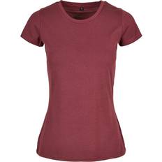 Build Your Brand Women's Basic T-shirt - Cherry