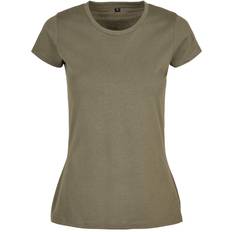 Build Your Brand Women's Basic T-shirt - Olive