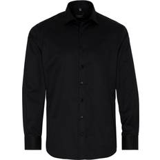 Polyamid Hemden Eterna Long Sleeve Shirt - Black