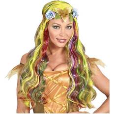 Widmann Fairy Long Wig with Flowers