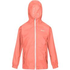 Regatta Kid's Pack It III Waterproof Packaway Jacket - Fusion Coral