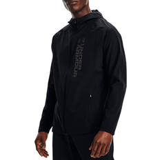 Under Armour Elastano/Lycra/Spandex Chaquetas Under Armour Men's OutRun The Storm Jacket - Black/Reflective