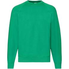 Fruit of the Loom Classic Raglan Sweatshirt - Kelly Green