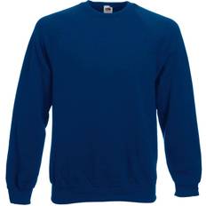 Fruit of the Loom Classic Raglan Sweatshirt - Navy