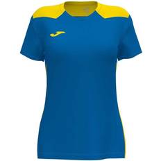 Joma Short Sleeve Women Championship Vi T-shirt - Royal Blue/Yellow