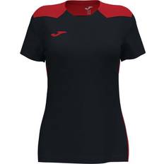 Joma Short Sleeve Women Championship Vi T-shirt - Black/Red