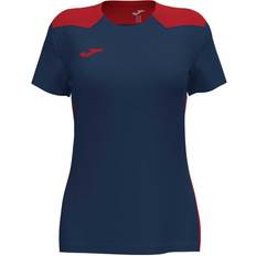 Joma Short Sleeve Women Championship Vi T-shirt - Navy Blue/Red