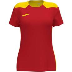 Joma Short Sleeve Women Championship Vi T-shirt - Red/Yellow