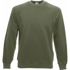 Fruit of the Loom Classic Raglan Sweatshirt - Classic Olive