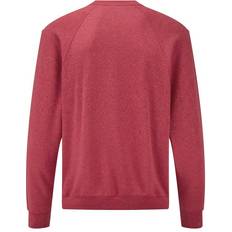 Fruit of the Loom Classic Raglan Sweatshirt - Heather Red