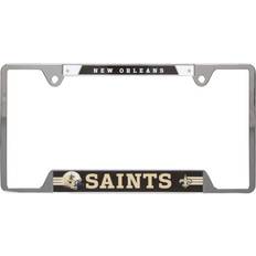 WinCraft New Orleans Saints Chrome Plated Metal License Plate Frame