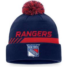 New york rangers mössa Barnkläder Fanatics New York Rangers Authentic Pro Team Locker Room Cuffed Knit Beanies with Pom Sr