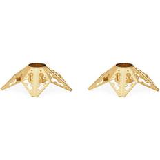 Brass Candlesticks Georg Jensen Årets 2022 Candlestick 6.8cm 2pcs