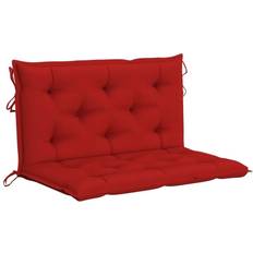 vidaXL 314998 Cojín de silla Rojo (100x50cm)