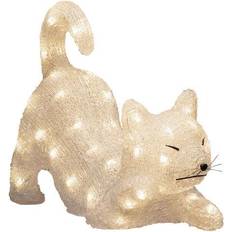 Konstsmide Utomhusbelysning Golvlampor Konstsmide Acrylic Cat Golvlampa 28cm