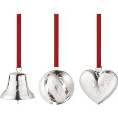 Georg Jensen Julesæt 2022 Julgranspynt 5.4cm 3st