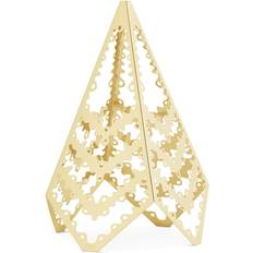 Stainless Steel Christmas Decorations Georg Jensen Juletræ 2022 Gold Decoration 7.5"