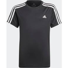 adidas Boy's Designed 2 Move 3-Stripes T-shirt - Black/White (GN1496)