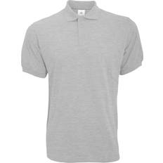 Viscose Polo Shirts B&C Collection Safran Short-Sleeved Polo Shirt M - Ash