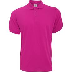 B&C Collection Safran Short-Sleeved Polo Shirt M - Fuchsia