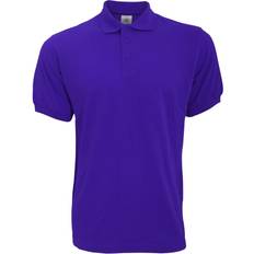 B&C Collection Safran Short-Sleeved Polo Shirt M - Purple