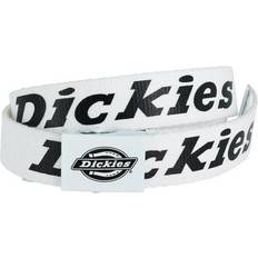 Dickies Logo Web Belt - White