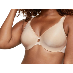 Plunge Into Comfort Keyhole Minimizer Bra - Beige