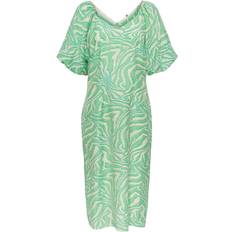 Y.A.S Zebena Mid Dress - Whisper White