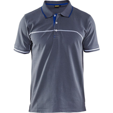 Blåkläder Polo Shirt - Grey/Cornflower Blue